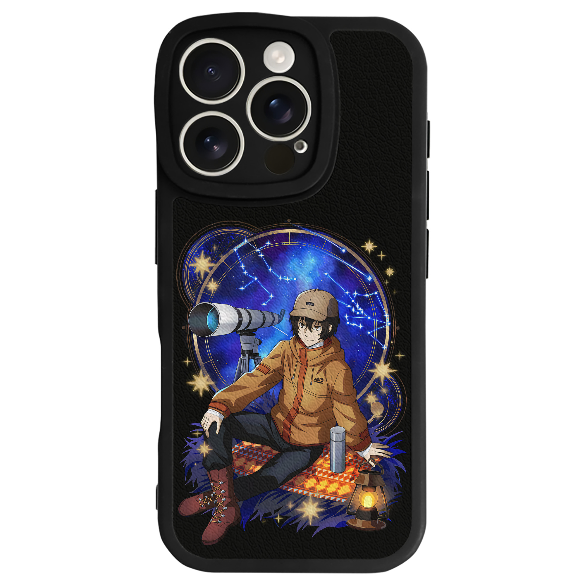 （画像用） 文豪ストレイドッグス Bungo Stray Dogs 【iPhone 16シリーズ対応】シリコンスマホケース（レザー調） 材質：シリコン